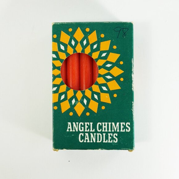 [Vintage] Angel Chimes Candles One Dozen West Germany NOS - Picture 1 of 5